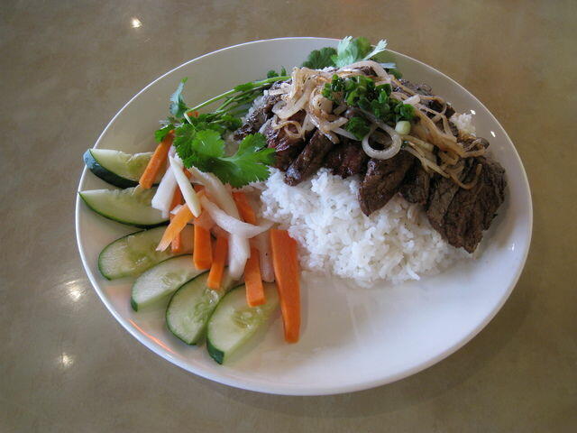 Grilled Beef Short Rib Rice
